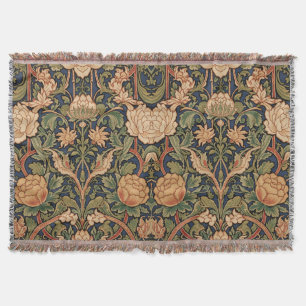 Cobertor Padrão Floral Art Nouveau de William Morris Compto
