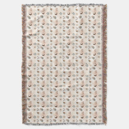 Cobertor Padrão Floral Celestial Boho