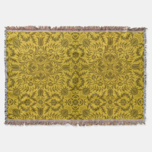 Cobertor Padrão Floral Vintage Borragem William Morris Dour