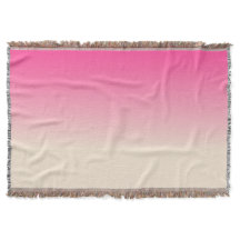 Padrão Ombre Branco Antigo e Rosa Céu de Inverno