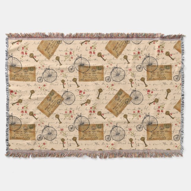 Cobertor padrão vintage (Frente)