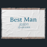 Cobertor Padrinho de casamento despedida de solteira adicio<br><div class="desc">design</div>