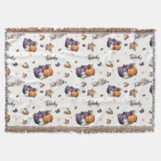 Cobertor Padrões de queda de vibes sem costura