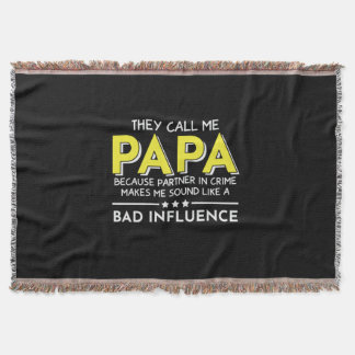 Cobertor Pai Presente Chamam-Me Papas
