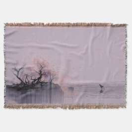 Cobertor Paisagem Zen Minimalista