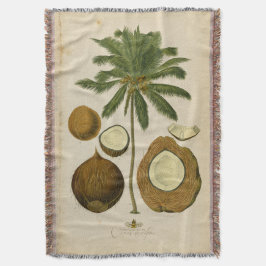 Cobertor Palm De Coco Vintage