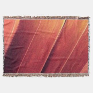 Cobertor Palm Fronts in Rust and Dourado