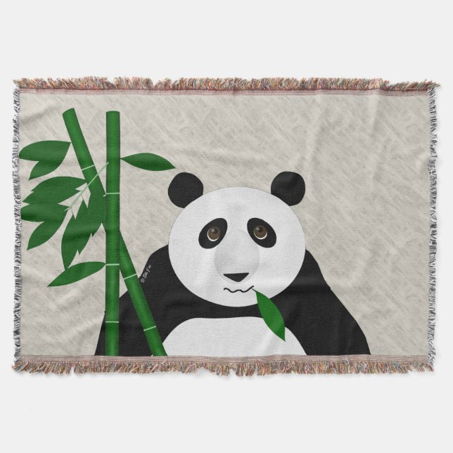 Cobertor Panda Throw Blanket (Frente)
