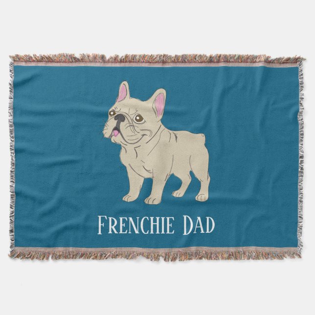 Cobertor Papai Frenchie (Frente)
