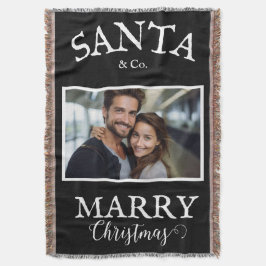 Cobertor Papais noeis & Co. Casado Foguete de Natal