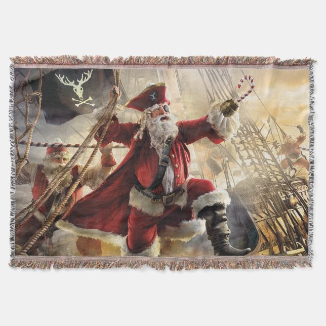 Cobertor Papais noeis piratas (Frente)