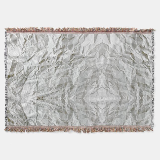 Cobertor Papel enrugado e engraçado (Frente)