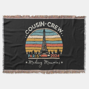 Cobertor Paris França Criando Memórias 2024