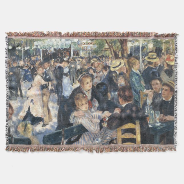 Cobertor Partido Renoir Moulin Dance Galette (Frente)