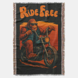 Cobertor Passeie Livre Bigfoot de Moto com Pôr do Sol