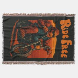 Cobertor Passeie Livre Bigfoot de Moto com Pôr do Sol