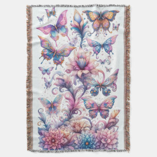 Cobertor Pastel Butterfly Cozy Blanket