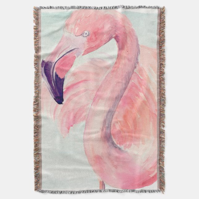 Cobertor Pastel Flamingo (Frente Vertical)