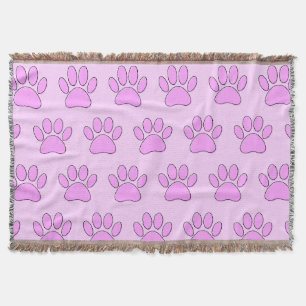 Cobertor Patas de Cachorrinho em Rosa