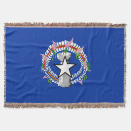 Cobertor pavilhão das Ilhas Mariana norte