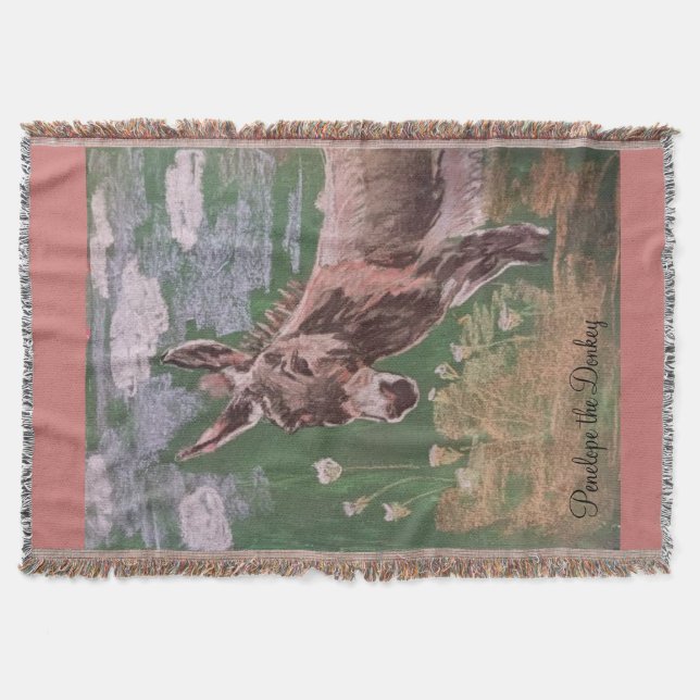 Cobertor Penelope o burro (Frente)