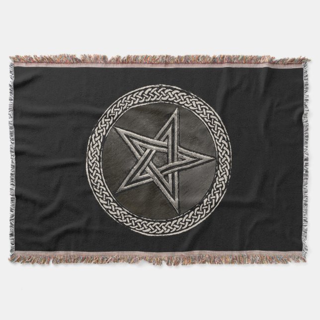 Cobertor Pentacle Celtic Circle (Frente)