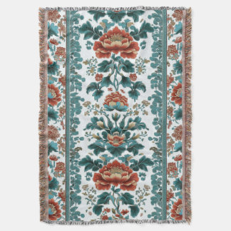 Cobertor Peony Brocade