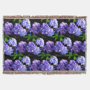 Cobertor Periwinkle Hydrangeas