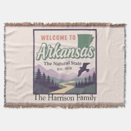 Cobertor Personalizado Arkansas
