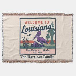 Cobertor Personalizado da Louisiana