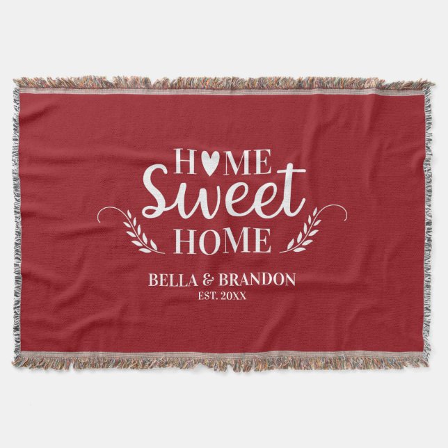 Cobertor Personalizado de Casamento para Casais (Frente)