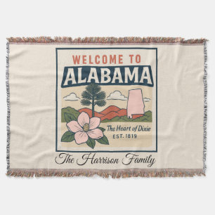 Cobertor Personalizado do Alabama