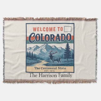 Cobertor Personalizado do Colorado