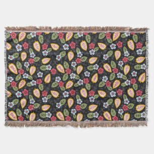 Cobertor Petais Vintage multicolores