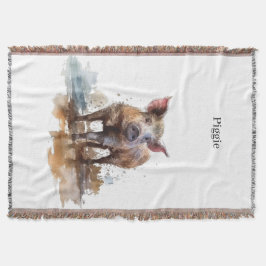 Cobertor Piglet Reproduzido, personalizado