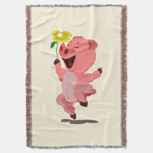Cobertor Piglet Throw Blanket