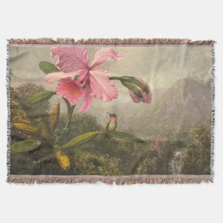 Cobertor Pink Orchid
