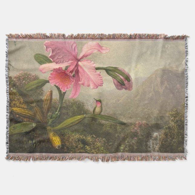 Cobertor Pink Orchid (Frente)