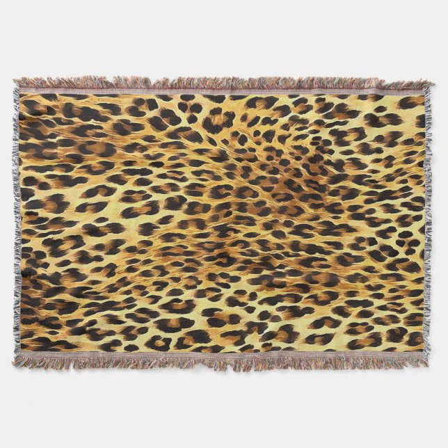 Cobertor Pintas-leopardo Pintor de Camuflagem (Frente)