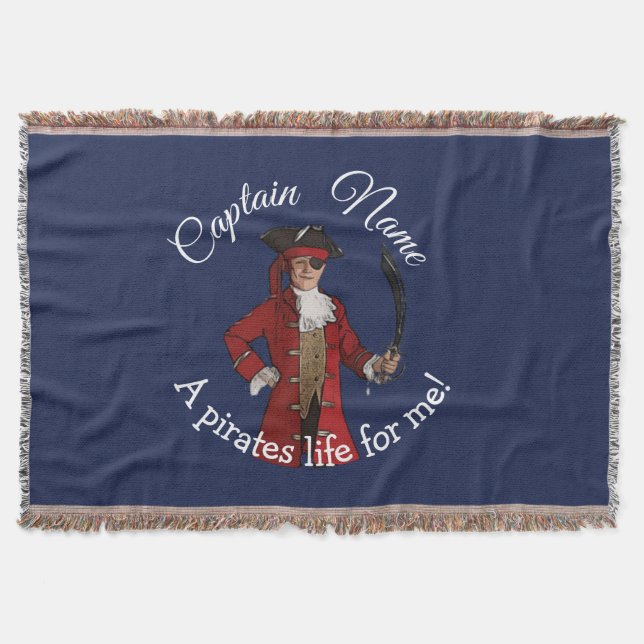 Cobertor Pirata do Partido dos Meninos Náuticos (Frente)