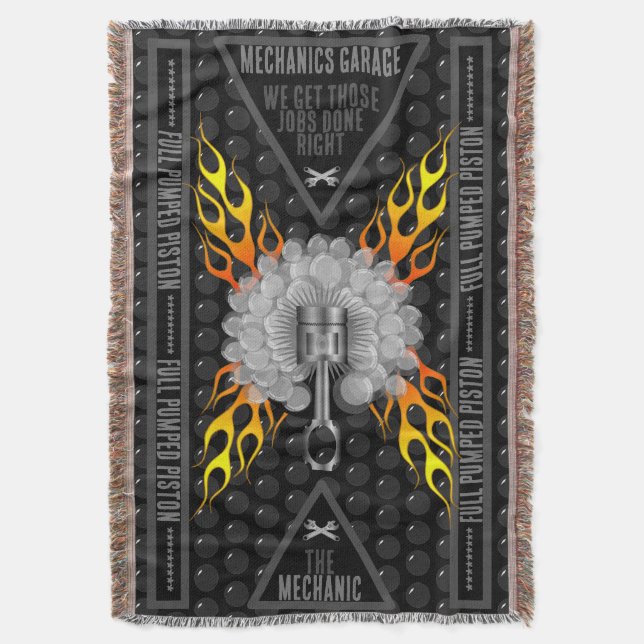 Cobertor Pistola com Cheio para garagem mecânica (Frente Vertical)