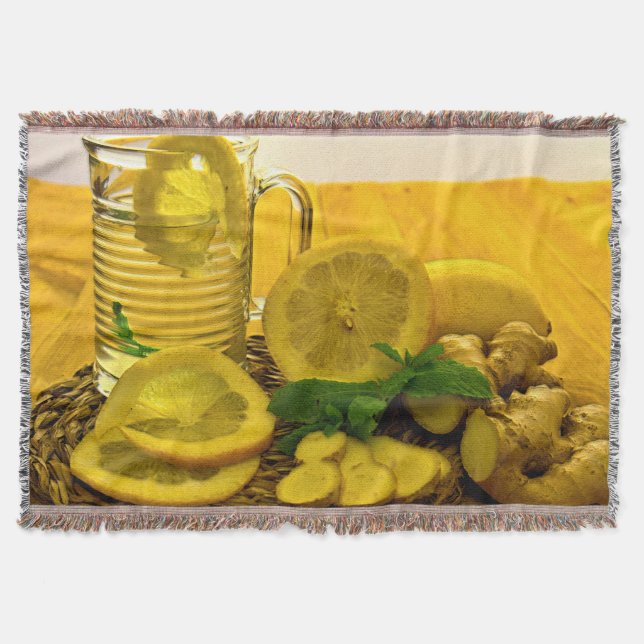 Cobertor Pitcher de Lemon Tea (Frente)