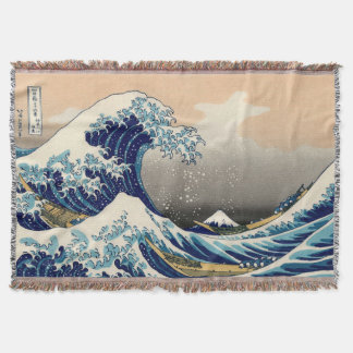 Cobertor PixDezines Vintage, Grande Onda, Hokusai 葛飾北斎の神奈川沖