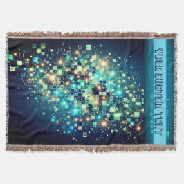 Cobertor Pixel Bokeh Radiante