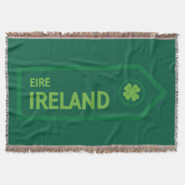 Cobertor Placa de Estrada da Irlanda