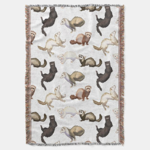 Cobertor Playful Pet Ferret Business