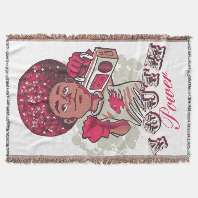 Cobertor – Poder JUVENIL Afro & Boombox Urbano (Frente)