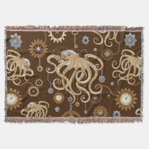 Cobertor Polvo Steampunk Retro Fantasia Mecânica