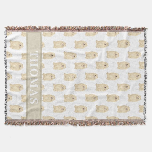 Cobertor Pomerânia Personalizado (Frente)