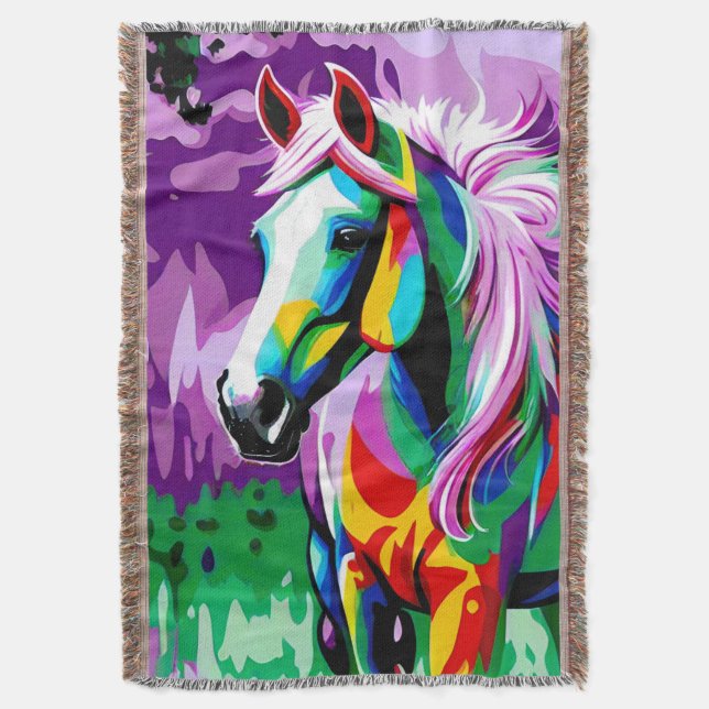 Cobertor Pony Colorido (Frente Vertical)